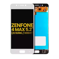 LCD Assembly Without Frame Compatible For Asus ZenFone 4 Max 5.2" (ZC520KL / 2017) (Refurbished) (White)