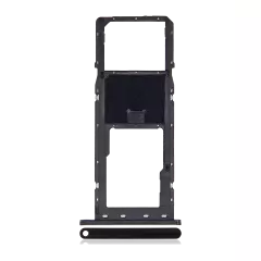 Single Sim Card Tray Compatible For Samsung Galaxy A03S (A037F / 2021) (Black)