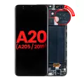 OLED Assembly With Frame Compatible For Samsung Galaxy A20 (A205 / 2019) (F Version) (Aftermarket Plus) (All Colors)
