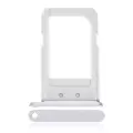 Sim Card Tray Compatible For Samsung Galaxy S6 Edge Plus (White Pearl / Silver)