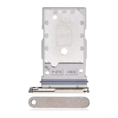 Dual Sim Card Tray Compatible For Samsung Galaxy S24 Ultra 5G (Premium) (Titanium Gray)