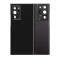 Back Cover Glass With Camera Lens Compatible For Samsung Galaxy Note 20 Ultra (No Logo) (Aftermarket Plus) (Mystic Black)