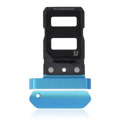 Dual Sim Card Tray Compatible For Asus ROG Phone 5 (ZS673KS) (Blue)