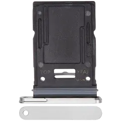 Micro SD Sim Card Tray Compatible For Samsung Galaxy Tab S9 FE Plus (X610 / X616B / 2023) (Silver)
