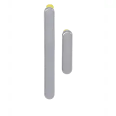 Hard Buttons (Power / Volume) Compatible For Samsung Galaxy A53 5G (A536 / 2022) (White)