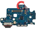 Charging Port Board With Sim Card Reader Compatible For Samsung Galaxy S24 5G (S921D) (International Version) (Premium)