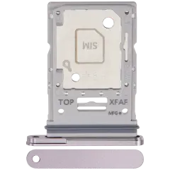 Dual Sim Card Tray Compatible For Samsung Galaxy Tab S9 FE Plus (X616B / 2023) (Lavender)