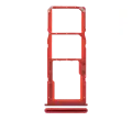 Dual Sim Card Tray Compatible For Samsung Galaxy A20 (A205 / 2019) / A30 (A305 / 2019) / A50 (A505 / 2019) (Coral Orange)