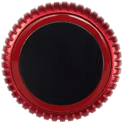 Crown Nut Compatible For Watch Series 8 (41MM / 45MM) (LTE Version) (Black / Red)