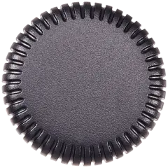 Crown Nut Compatible For Watch Series SE (1st Gen) (40MM / 44MM) (GPS Version) (Black)