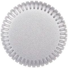 Crown Nut Compatible For Watch Series SE (1st / 2nd Gen) (40MM / 44MM) (GPS Version) (Silver)