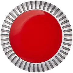 Crown Nut Compatible For Watch Series 3 (38MM / 42MM) (LTE Version) (Red / Silver)