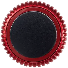Crown Nut Compatible For Watch Series 8 (41MM / 45MM) (GPS Version) (Black / Red)