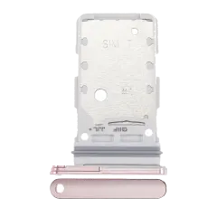 Dual Sim Card Tray Compatible For Samsung Galaxy S21 Plus (Phantom Pink)