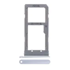 Dual Sim Card Tray Compatible For Samsung Galaxy S7 Edge (Black)