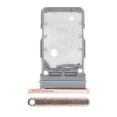 Dual Sim Card Tray Compatible For Samsung Galaxy S21 Plus (Phantom Gold)