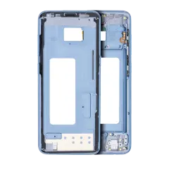 Mid-Frame Housing Compatible For Samsung Galaxy S8 (With Small Parts) (Coral Blue)