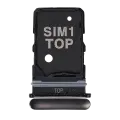 Dual Sim Card Tray Compatible For Samsung Galaxy A80 (A805 / 2019) (Phantom Black)