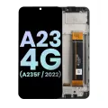 LCD Assembly With Frame Compatible For Samsung Galaxy A23 4G (A235F / 2022) (International Version) (Service Pack) (All Colors)