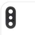 Back Camera Lens With Bracket & Bezel Compatible For iPhone X (Space Gray) (Real Sapphire l Premium)