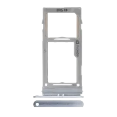 Single Sim Card Tray Compatible For Samsung Galaxy S9 / S9 Plus (Titanium Gray)