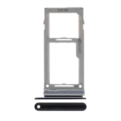 Single Sim Card Tray Compatible For Samsung Galaxy S9 / S9 Plus (Midnight Black)