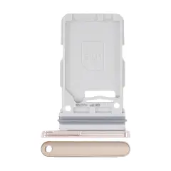 Single Sim Card Tray Compatible For Samsung Galaxy S21 Plus (Phantom Gold)