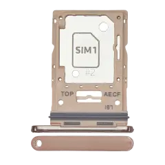 Dual Sim Card Tray Compatible For Samsung Galaxy A53 5G (A536 / 2022) (Peach)