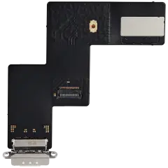 Charging Port Flex Cable Compatible For iPad Air 13" (2024) (Aftermarket Plus) (Starlight)