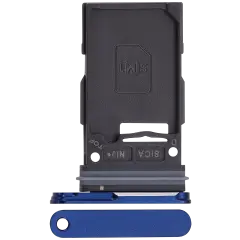 Single Sim Card Tray Compatible For Samsung Galaxy S25 / S25 Plus (Premium) (Navy)