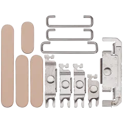 Hard Buttons (Power / Volume / Switch) Compatible For iPhone 16 Pro / 16 Pro Max (Desert Titanium)