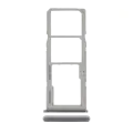 Dual Sim Card Tray Compatible For Samsung Galaxy A70 (A705 / 2019) (Silver)