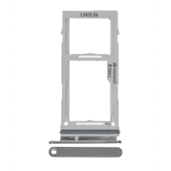 Dual Sim Card Tray Compatible For Samsung Galaxy S10e (Prism Black)