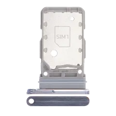 Dual Sim Card Tray Compatible For Samsung Galaxy S21 Ultra (Phantom Titanium)