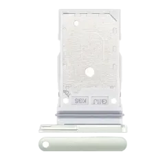 Dual Sim Card Tray Compatible For Samsung Galaxy S21 FE 5G (Olive)