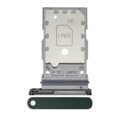 Dual Sim Card Tray Compatible For Samsung Galaxy S23 5G / S23 Plus 5G (Green)