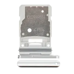 Dual Sim Card Tray Compatible For Samsung Galaxy S20 FE 5G (Cloud White)