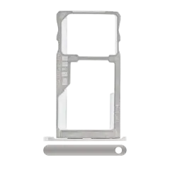 Sim Card Tray Compatible For BlackBerry KEYone (Silver)