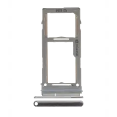 Single Sim Card Tray Compatible For Samsung Galaxy S10 / S10 Plus (Prism / Ceramic Black)