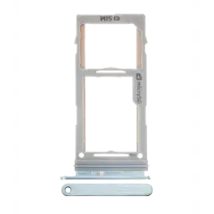 Single Sim Card Tray Compatible For Samsung Galaxy S10 / S10 Plus / S10E (Prism Blue)