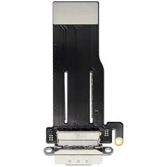 Charging Port Flex Cable Compatible For iPad Pro 13" 7th Gen (2024) (Aftermarket Plus) (Silver)