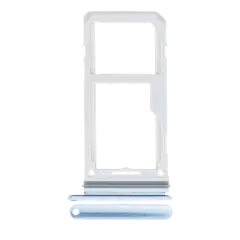 Dual Sim Card Tray Compatible For Samsung Galaxy S8 / S8 Plus (Coral Blue)