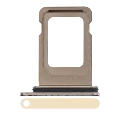 Single Sim Card Tray Compatible For iPhone 11 Pro / 11 Pro Max (Gold)