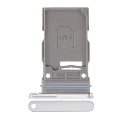 Single Sim Card Tray Compatible For Samsung Galaxy S22 5G / S22 Plus 5G (White)