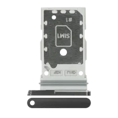 Dual Sim Card Tray Compatible For Samsung Galaxy S21 FE 5G (Graphite)