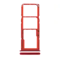 Dual Sim Card Tray Compatible For Samsung Galaxy A51 4G (A515 / 2019) (Red)