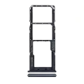 Dual Sim Card Tray Compatible For Samsung Galaxy A21S (A217 / 2020) (Black)