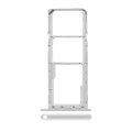 Dual Sim Card Tray Compatible For Samsung Galaxy A11 (A115 / 2020) (White)