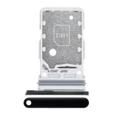 Dual Sim Card Tray Compatible For Samsung Galaxy S21 Ultra (Phantom Black)
