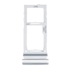 Dual Sim Card Tray Compatible For Samsung Galaxy A52 4G (A525 / 2021) / 5G (A526 / 2021) A52S 5G (A528 / 2021) (Awesome White)
